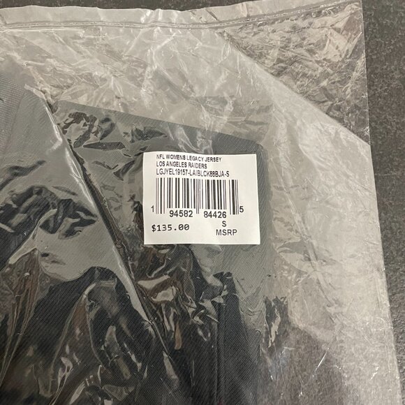 Mitchell & Ness Los Angeles Raiders Bo Jackson #34 Black 1988 legacy Jersey S - Picture 2 of 5